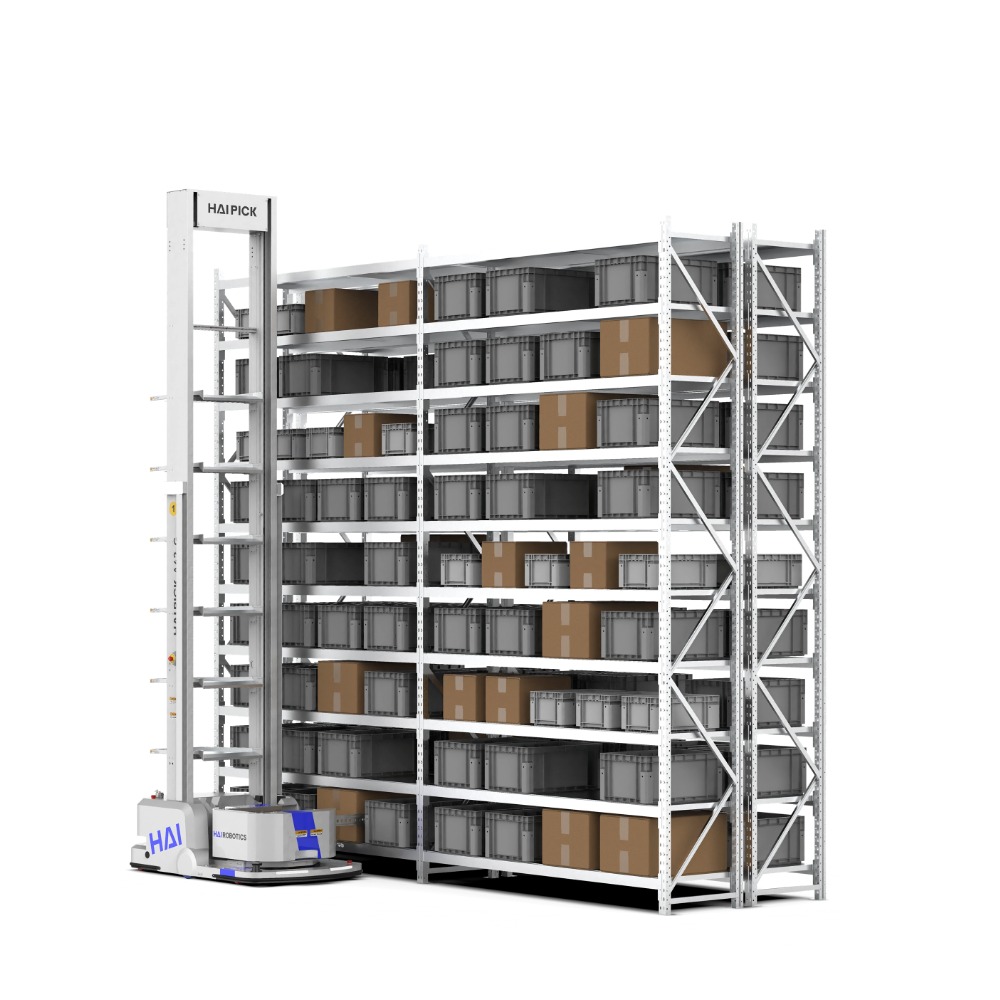 ラックとコンテナ