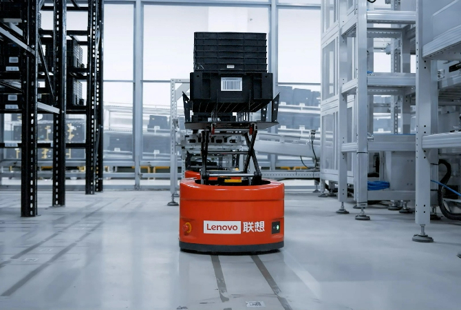 レノボ武漢工場、Hai Robotics導入で全工程スマート化！出庫536箱/時・保管効率40%向上！