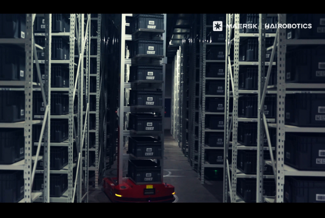 HAI x MAERSK（马士基）：ハイロボティクスACRは3倍の効率効果を提供します