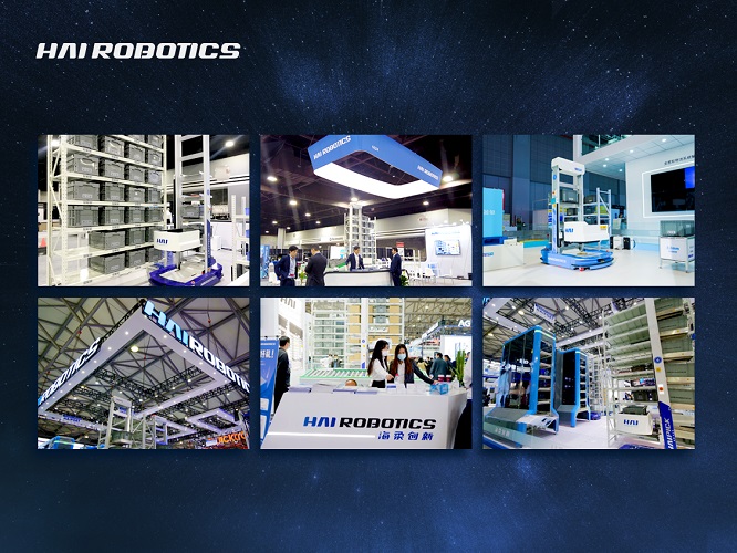 展示会のHAI ROBOTICS