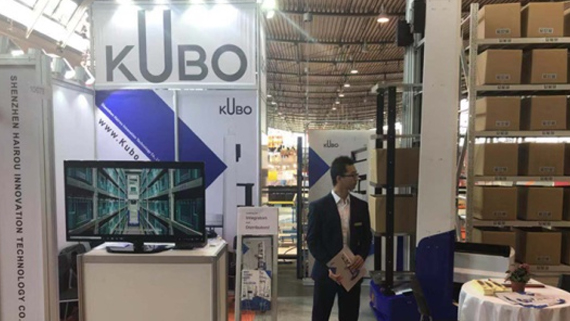 자율 사례 처리 로봇 시스템 HAIPICK A41이 LogiMAT 2019에서 데뷔합니다