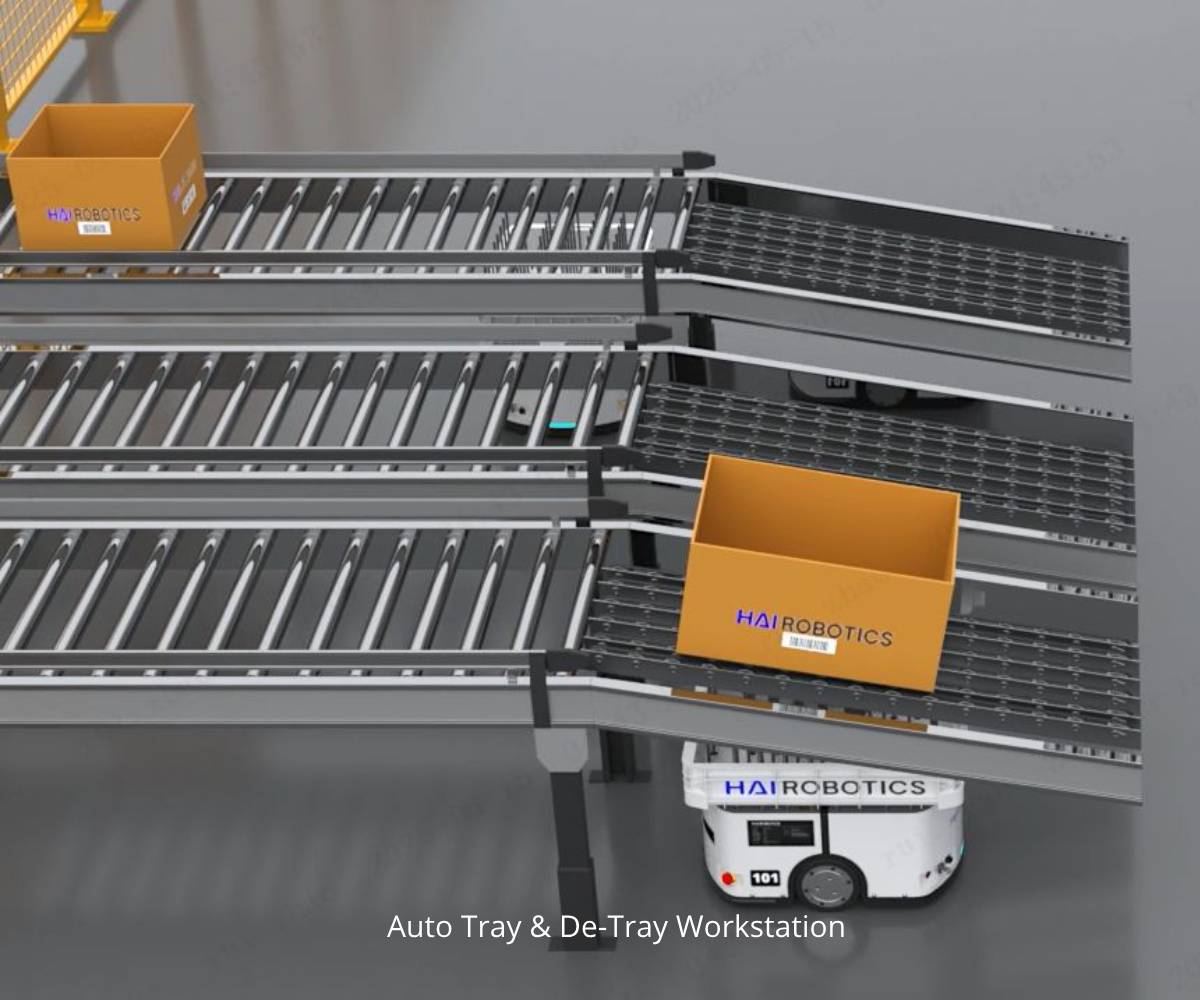Auto Tray & De-Tray Workstation
