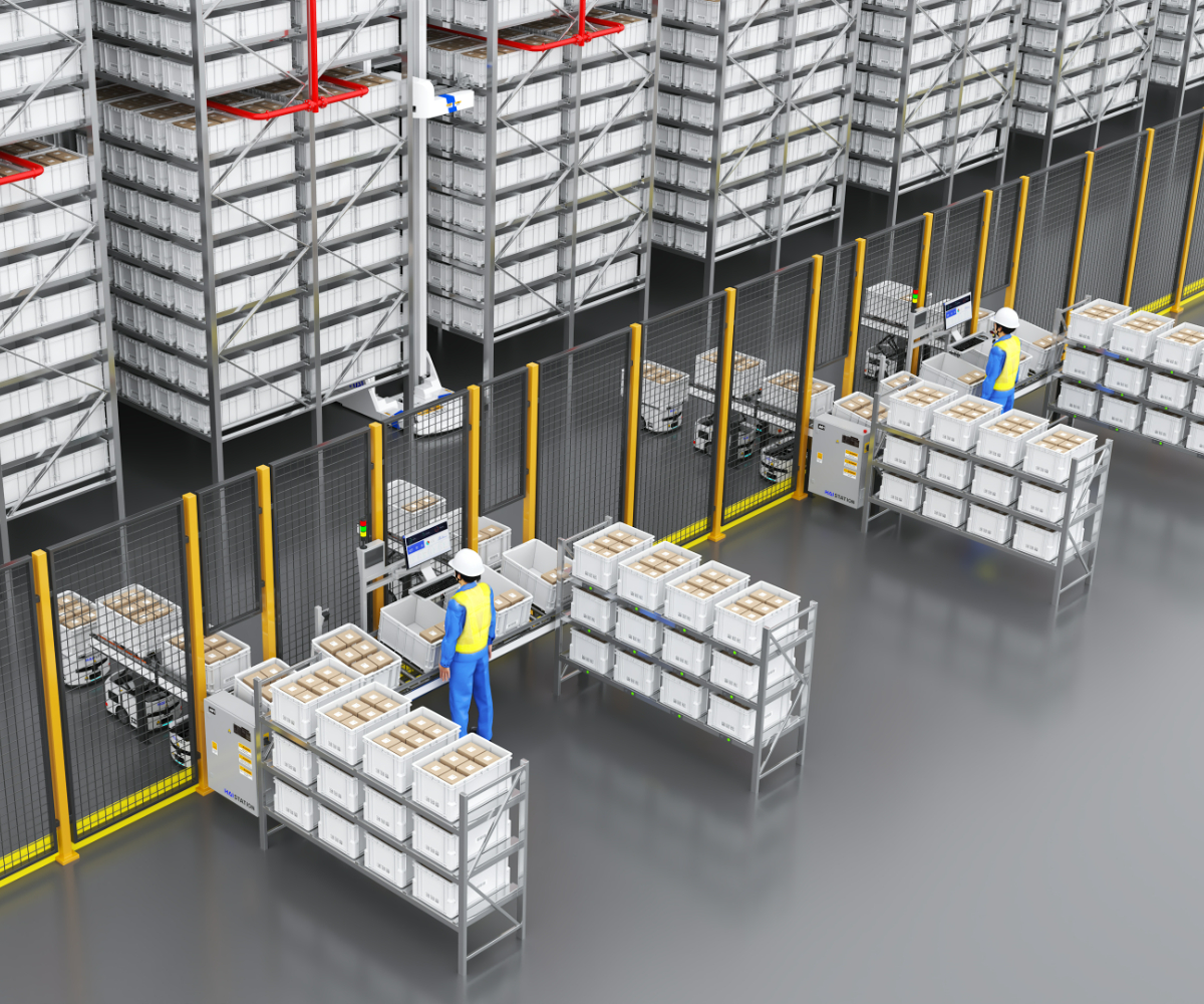 Single-U-Shape Conveyor Workstation