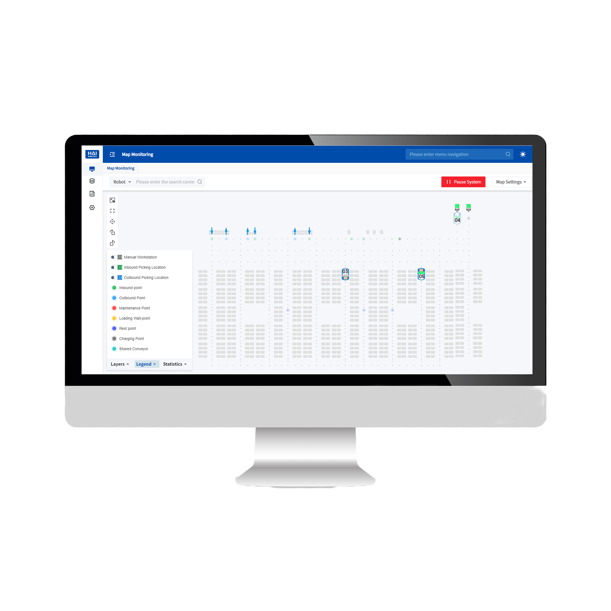 Hai Q Warehouse Automation Software Platform Smart Warehouse Management System Hai Robotics 2031