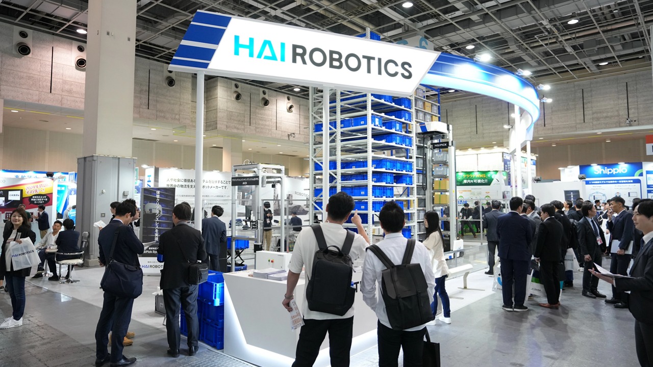 Hai Robotics Displayed Haipick System At Kansai Logix Hai Robotics