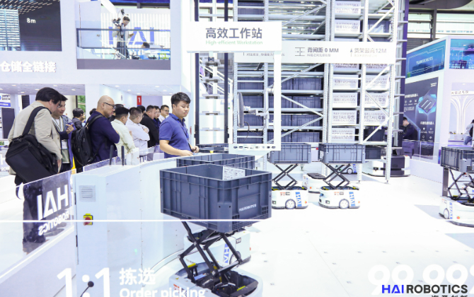 Hai Robotics' Innovative Solutions Steal the Show at CeMAT ASIA 2024