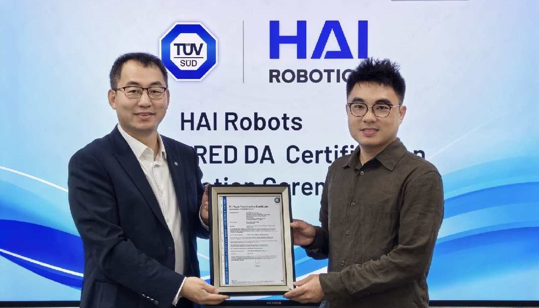 Hai Robotics Secures Radio Equipment Directive (RED) Articles 3.3(d) Compliance