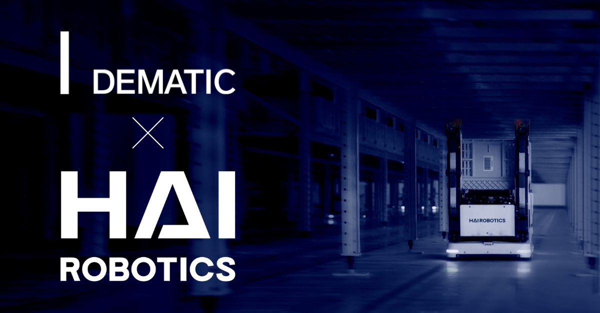 Dematic and Hai Robotics Now Partnering to Provide Flexible AMR Robotics Solutions