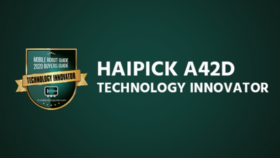 库宝双深位料箱机器人HAIPICK A42D获评“Technology Innovator”，入选 2020 Warehouse Solutions Buyer