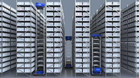 全球首款伸缩升降料箱机器人重磅发布，刷新机器人仓存储新高度