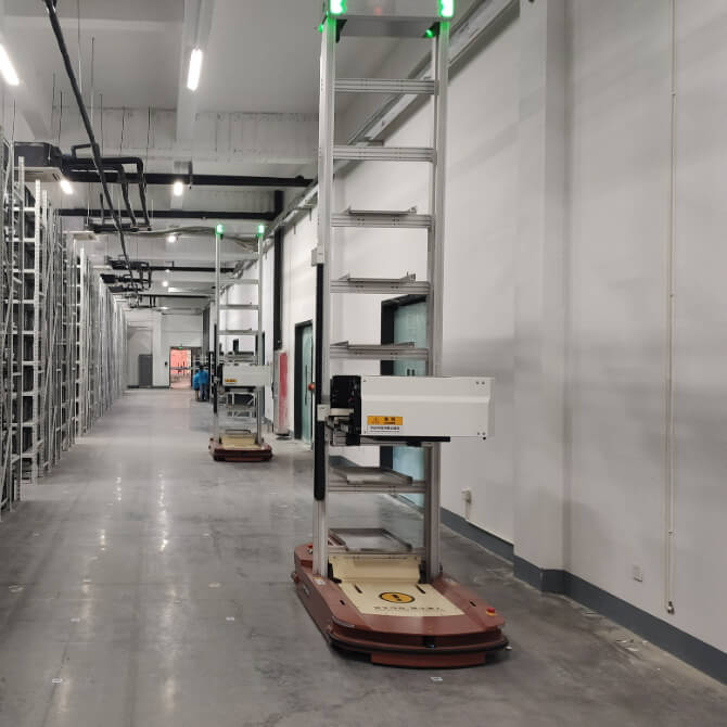 申洲集團樣布製造倉機器人自動化項目