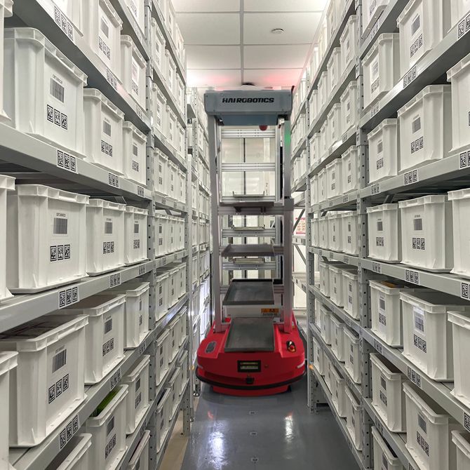 某玩具工廠半成品倉庫項目