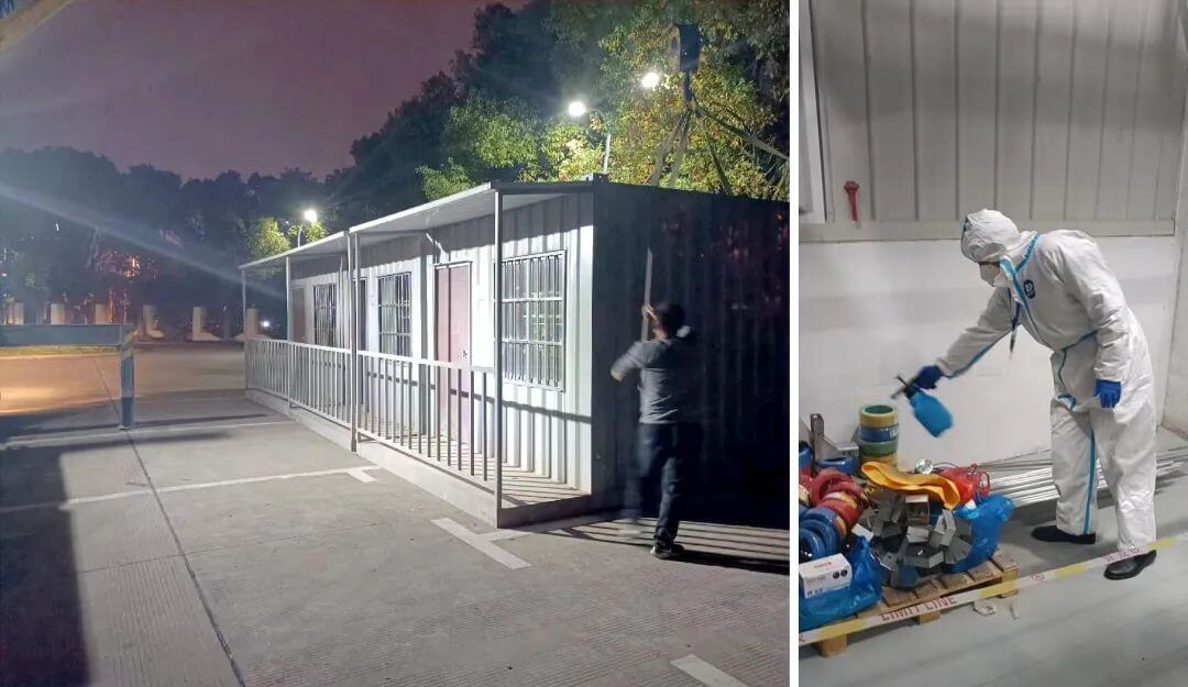 疫情事情坚守岗位的海柔工程师