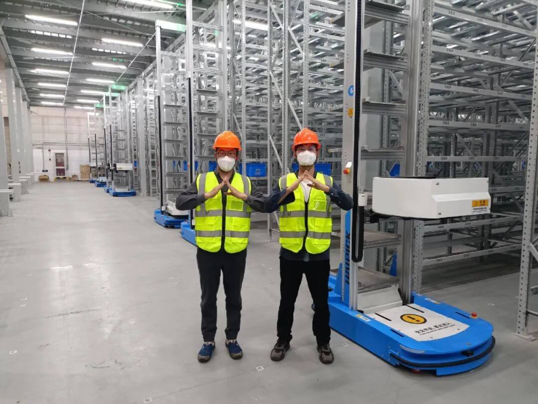 海柔创新工程师坚守自动化项目现场