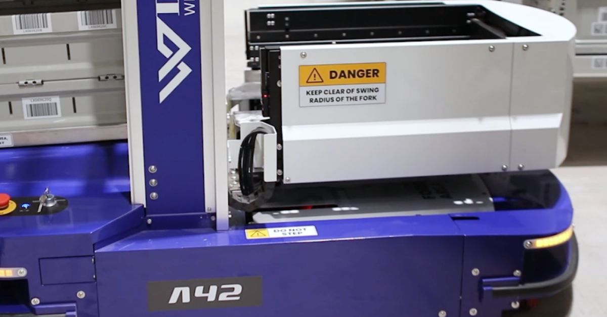 运行中的HAIPICK机器人