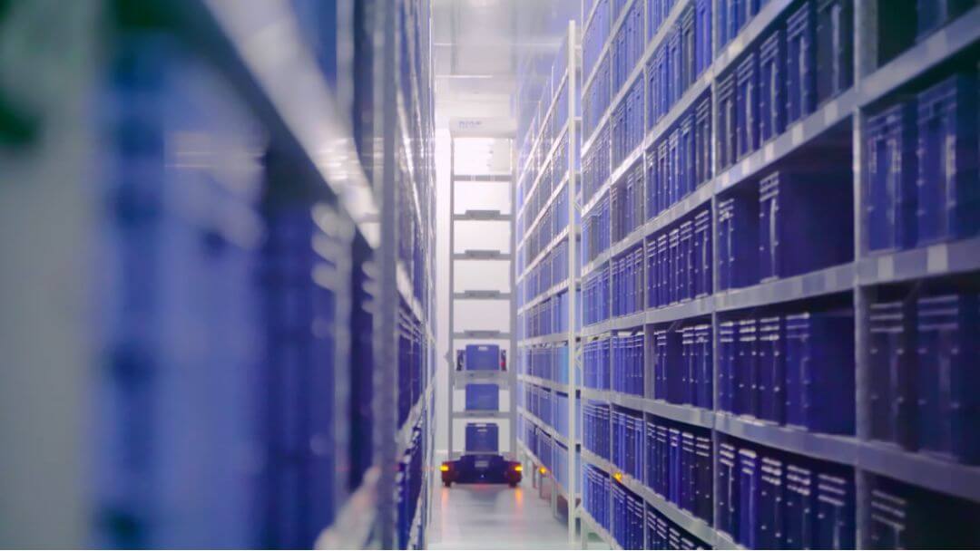 ACR系统在三诺生物仓库运行