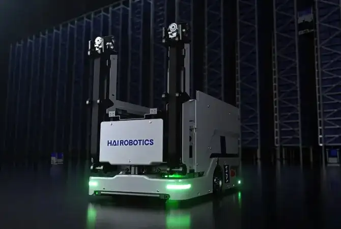 HaiPick Climbシステム：革新的なHaiClimberロボットはシンプルな倉庫自動化ソリューションを提供します