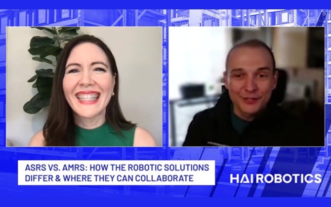 ASRS vs. AMRs: How the Robotic Solutions Differ, and Where They Can Collaborate