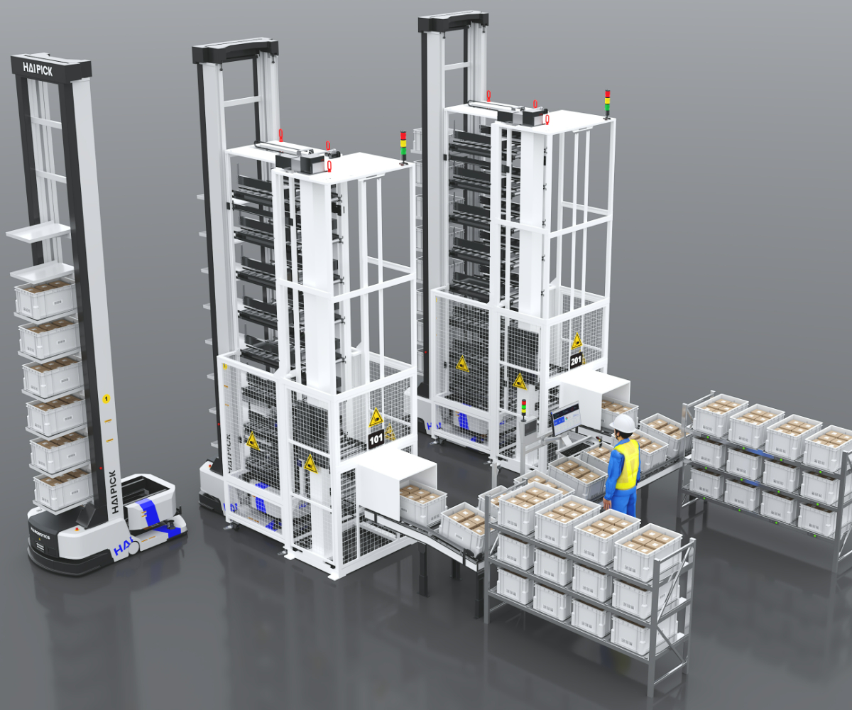 On-conveyor Picking Workstation