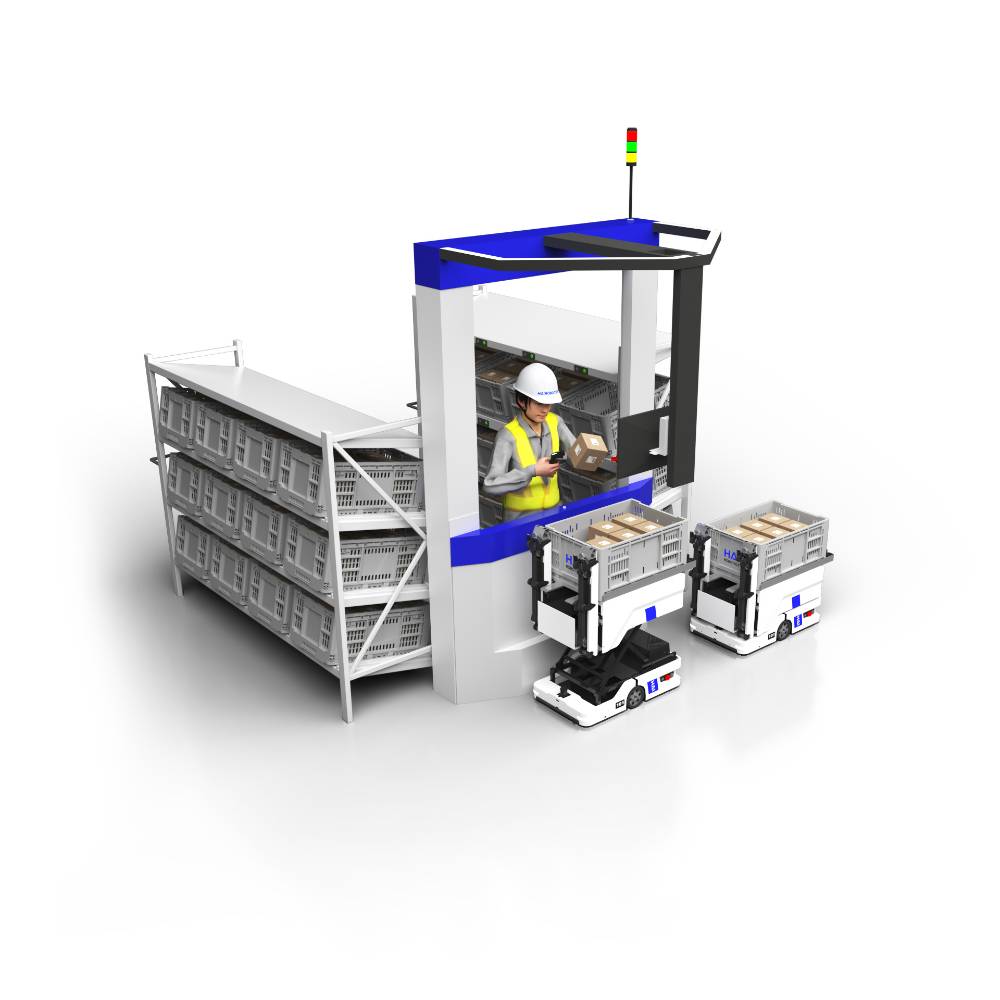 On-Robot Picking Workstation