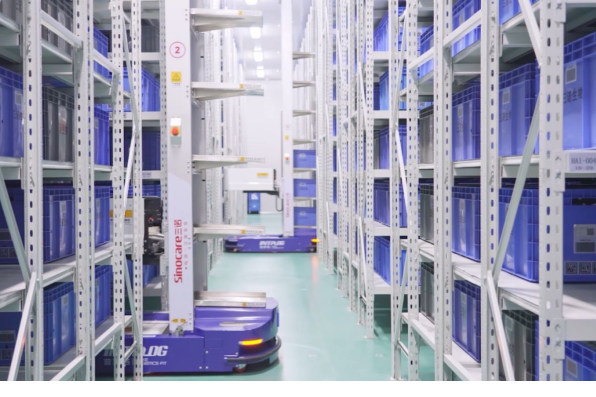 sinocare automated healthcare logistics center