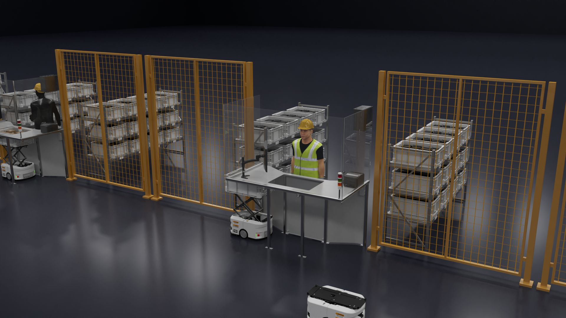 How Warehouse Robots Enhance Workers' Safety