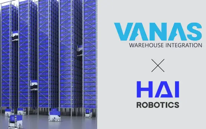 Vanas Engineering and Hai Robotics Join Forces to Accelerate Warehouse Automation Across the Benelux